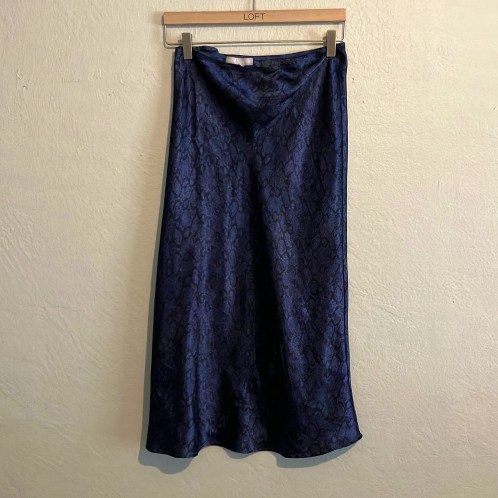 Pattern Midi Skirt